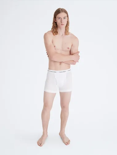 Vista 4 de Calvin Klein Tronco elástico de algodón para hombre, paquete de 7