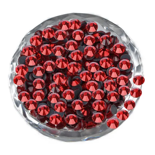 Vista 58 de LPBeads 10000 unidades de diamantes termoadhesivos SS6 amatista con parte trasera plana, gemas de diamantes de imitación de cristal redondas