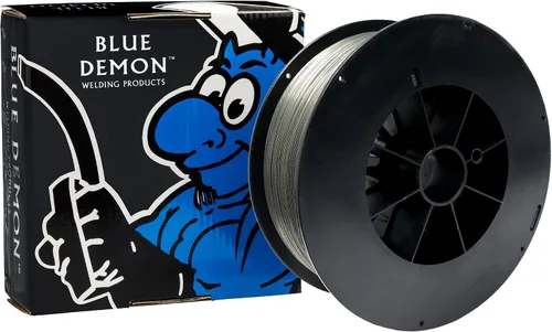 Vista 8 de Blue Demon - carrete hilo de soldadura, alambre con núcleo fundente