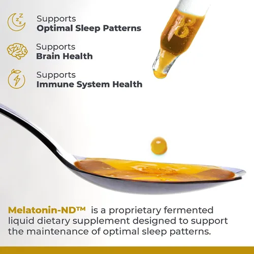 Vista 4 de Premier Research Labs Melatonina-ND - Melatonina líquida, melatonina líquida para adultos, gotas sublinguales de melatonina, hechas con ingredientes