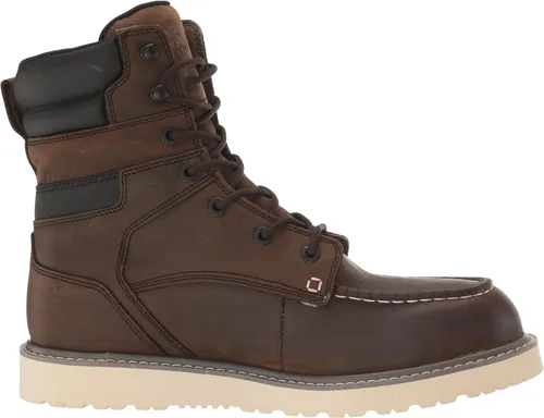 Vista 6 de WOLVERINE Botas de construcción de cuña impermeable con punta de acero de 8 pulgadas para hombre