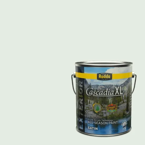 Vista 153 de Rodda Paint CASCADIA XL - Pintura satinada exterior e imprimación en uno, 1 galón, hoja de aloe