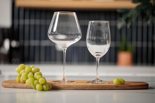 Vista 11 de Balthazar - Juego de 2 copas de vino gigantes de cristal de alta calidad, se adapta a toda la botella de 25.2 onzas líquidas