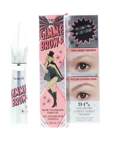 Vista 8 de Benefit Benefit Gimme Brow+ Gel de fibra voluminizadora Gimme Brow+ #1 Light, 0.1 onzas fluidas