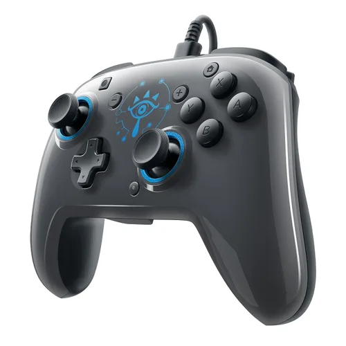 Vista 9 de PDP Gaming Zelda Wired Pro Controller Faceplate BlackGold - Nintendo Switch