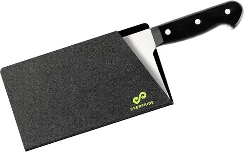 Vista 8 de EVERPRIDE Butcher Chef - Protectores de borde para cuchillos de chef (juego de 2 piezas) Protectores de borde de hoja de cuchillos anchos – Juego