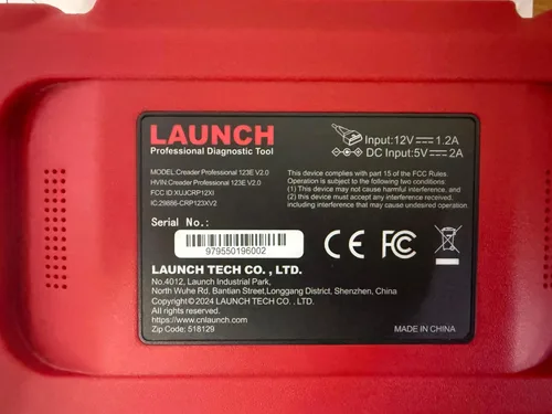 Vista 8 de Escáner LAUNCH OBD2 actualizado 2026 CRP123E V2.0 Elite, herramienta de diagnóstico para motor, ABS, SRS, AT, con 7 reinicios