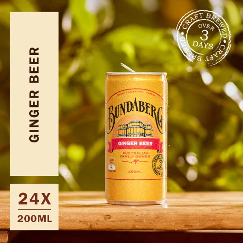 Vista 8 de Bundaberg - cerveza de jengibre, latas de 6.8 fl oz, (paquete de 24 unidades)