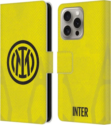 Vista 39 de Head Case Designs Officially Licensed Inter Milan Away 2025/26 Crest Kit Leather Wallet Case Compatible with Apple iPhone 11