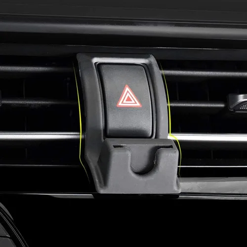 Vista 6 de Soporte universal para teléfono de automóvil compatible con Toyota CHR 2017 2018 2019 2020 2021 Soporte de teléfono ajustable para ventilación
