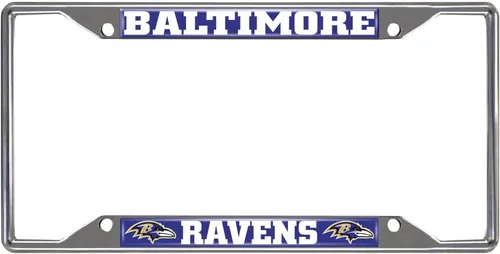 Vista 15 de FANMATS Marco de matrícula NFL unisex para adultos