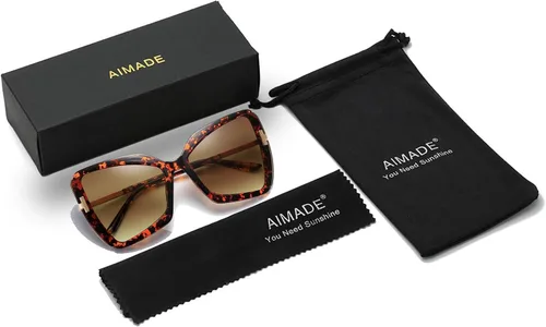 Vista 7 de Gafas de sol de ojo de gato para mujer, protección UV, diseño de ojo de gato, mariposa, AM014