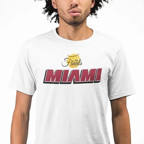 Vista 2 de Camiseta de baloncesto de Miami para hombre, camiseta de baloncesto para hombre Final 2023