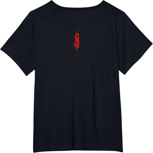 Vista 79 de Slipknot Tribal Calavera playera, niños 12, Rojo