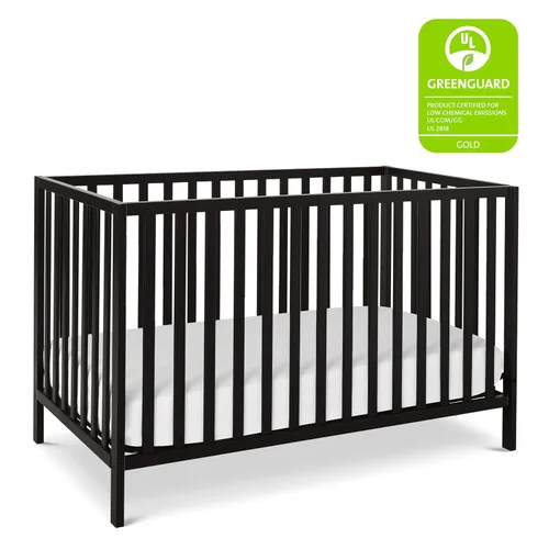 Vista 7 de DaVinci Union - Cuna convertible 4 en 1 en ébano, certificado Greenguard Gold