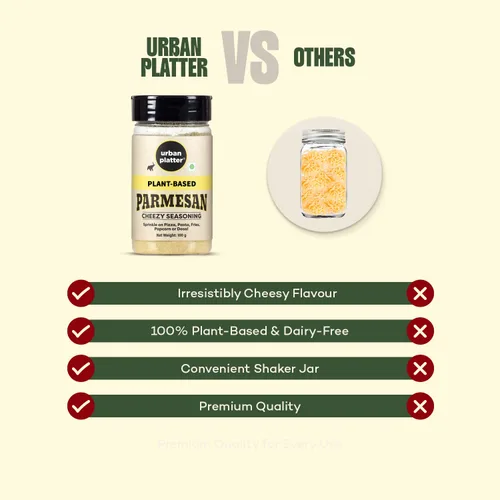 Vista 9 de Urban Platter Queso parmesano vegano, 3.53 oz