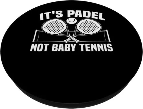 Vista 2 de Its Padel Not Baby Pádel de Padel Pádel PopSockets Adhesivo PopGrip