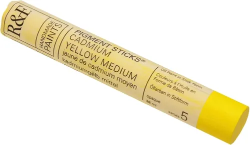 Vista 206 de R&F Handmade Paints - Pigmento profesional al óleo en barra, naranja lizarina, 6.4 fl oz