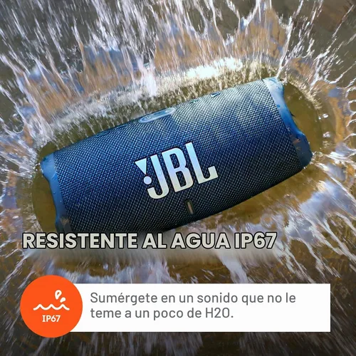 Vista 6 de JBL Charge 5 (Azul) + Paquete con funda protectora rígida divvi! (Negro)