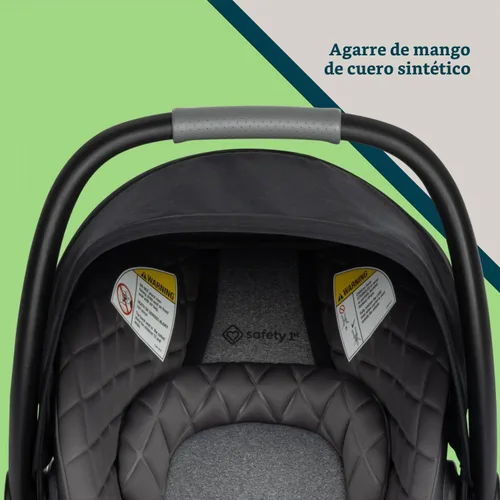 Vista 5 de Safety 1st onBoard™ Insta-Latch™ DLX - Asiento infantil para automóvil con base, asiento de automóvil para bebé de 4 a 30 libras, asiento