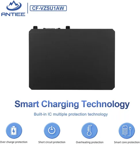 Vista 5 de ANTIEE CF-VZSU1AW - Batería de repuesto para Panasonic Toughbook CF-33, Toughbook CF-33AEHFATG, Toughbook CF-33AEQGATG, Toughbook CF-33mk1 Series