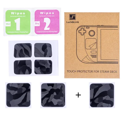 Vista 23 de Touchpad Protector Steam Deck, Touch Pads and Back Buttons Protective Skin Texture Sticker for steam Deck OLED&LCD Touch Trackpads, High end