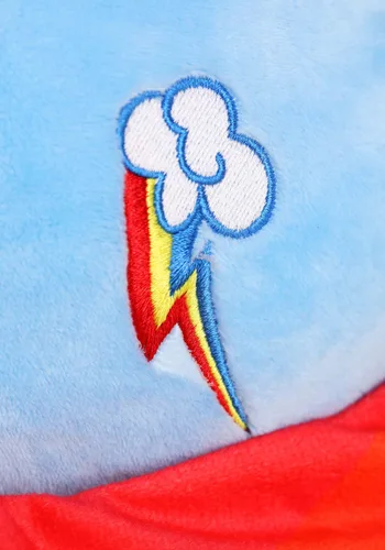 Vista 6 de Mochila de Peluche Rainbow Dash de My Little Pony para Niños Multicolor