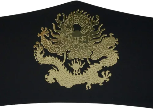 Vista 2 de Soporte de pared para espada de dragón, soporte de espada samurái, soporte de exhibición Katana Wakizashi, colgador de espada decorativa