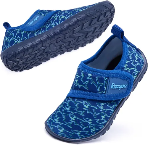 Vista 2 de Racqua Zapatos acuáticos para bebés y niños pequeños, de secado rápido, para natación, deportes, piscina, zapatos acuáticos para niños y niñas