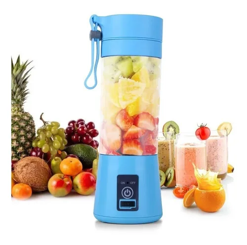 Vista 2 de Mini Licuadora Portátil Recargable 380ml