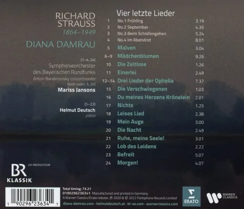 Vista 2 de R. Strauss Vier Letzte Lieder