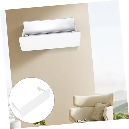 Vista 8 de Inicio Aire acondicionado Parabrisas Deflector de aire ajustable para rejillas de ventilación Tubos de bambú Deflector de aire de CA Ladybug Ac
