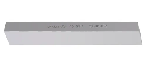 Vista 6 de Accusize Industrial Tools 1/2 x 1/2 x 4 pulg. (Ancho por Altura por TOL) Broca de herramienta HSS+5% M35 Cobalto para torno, 5095-0032 HSS + 5%