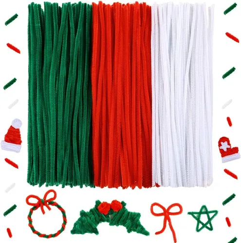 Vista 8 de Caydo 324 piezas de limpiapipas multicolor manualidades, 27