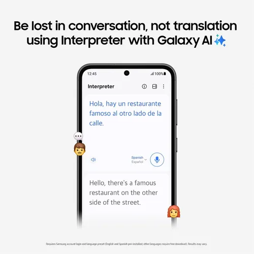 Vista 4 de Samsung Galaxy S23 FE - Teléfono celular AI, teléfono inteligente Android desbloqueado de 128 GB, batería de larga duración, procesador de energía