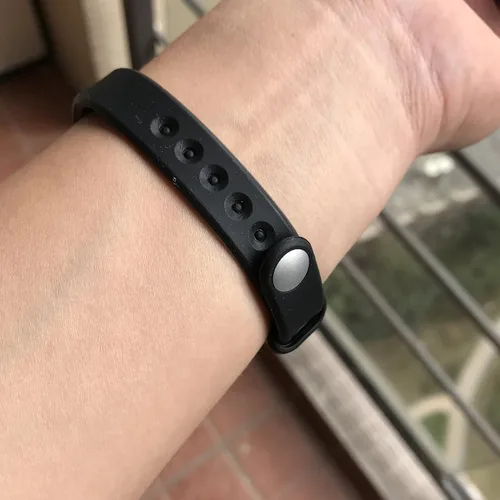 Vista 3 de Pulsera RFID EM4100 125KHZ Pulsera ajustable de silicona (negro-10 piezas)
