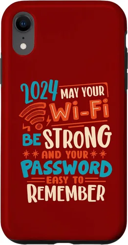 Vista 8 de iPhone 15 In 2024 may your wifi be strong & password easy to remember Case