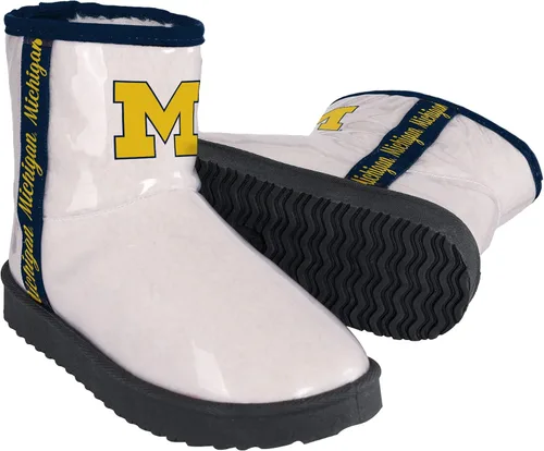 Vista 45 de FOCO NCAA Team Sherpa Botas de lluvia con forro para mujer