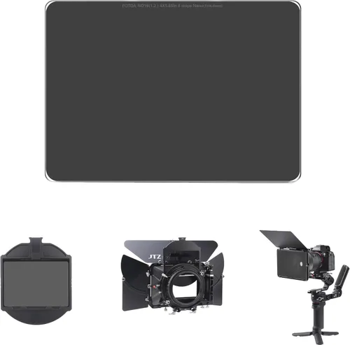 Vista 13 de Fotga Pro Glass Cine 4X5.65 ND2 0.3 Filtro de densidad neutra de vidrio 3 detiene MC Nano Recubrimiento 0.157 in de grosor para caja mate de 4x5.65