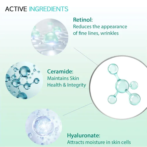 Vista 4 de OOTD - Suero y crema facial intensiva vegana para ojos (paquete de 5) Solución de cuidado de la piel durante todo el día de Corea para pieles