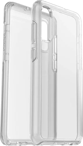 Vista 6 de OtterBox Symmetry Clear Series - Funda para Samsung Galaxy A70, embalaje al por menor, transparente