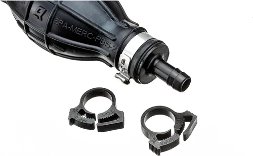 Vista 4 de Quicksilver 8M0061875 Bombilla de cebador con 2 abrazaderas de manguera para líneas de combustible de 5/16'' (0.315 in) Cumple con EPA-MERC-PB15