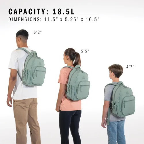 Vista 6 de adidas Mochila Weekender Bolsa compacta y ligera para uso diario, 19L