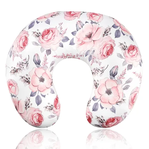Vista 12 de SWESEN Fundas de almohada de lactancia, funda de lactancia ultra suave para almohadas de lactancia, funda de almohada elástica para bebés y niños