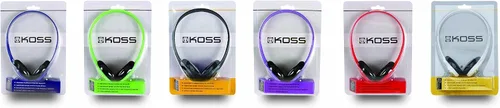 Vista 3 de Koss KPH7G Auriculares Portátiles Sobre la Oreja con Diadema Ajustable - Verde, 8.7 x 6.2 x 2.0