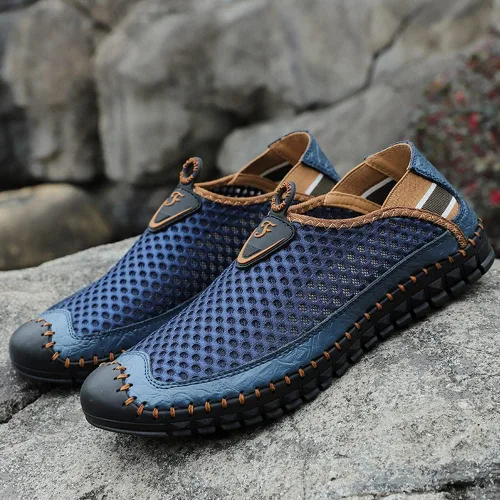 Vista 3 de Zapatos de agua para hombre, zapatos de agua anfibios para hombre, zapatos acuáticos descalzos para hombre, secado rápido y transpirables