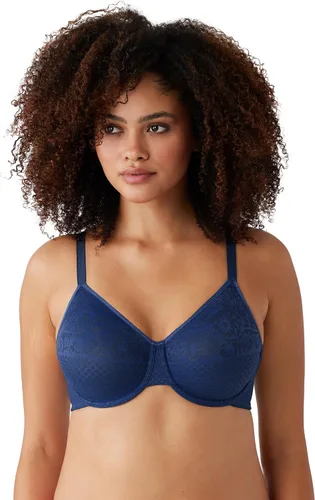 Vista 16 de Wacoal Brasier Reductor de Efectos Visuales Sin Forro con Aros de Cobertura Completa para Mujer, 857210 Negro