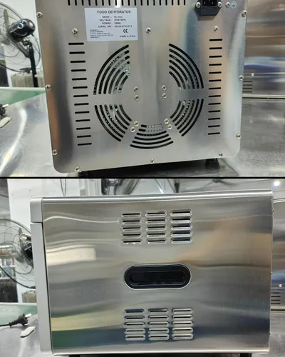 Vista 8 de 700W Stainless Steel Dehydrator Machine, with 24H Adjustable Digital Timer and LED Display Screen, Food Dryer Machine,8Tray-110V