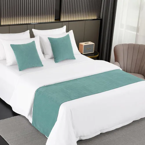 Vista 8 de AMBERIS 2 fundas de almohada (45×45cm) (sin relleno) Beige, estilo moderno 2 fundas de almohada (sin relleno) para decoración del hogar y hotel