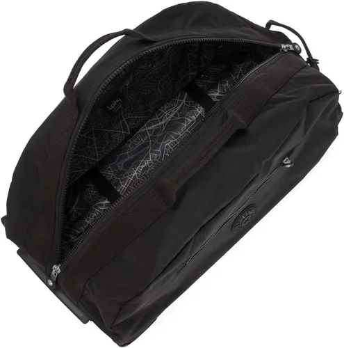 Vista 2 de Kipling Devin On Wheels Carry On Duffle, Negro (Black Noir)), KI7063